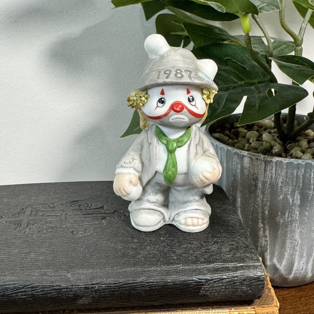 Vintage 1987 Li'l Vagabond Sad Hobo Clown Figurine EIC Malaysia Collectible
